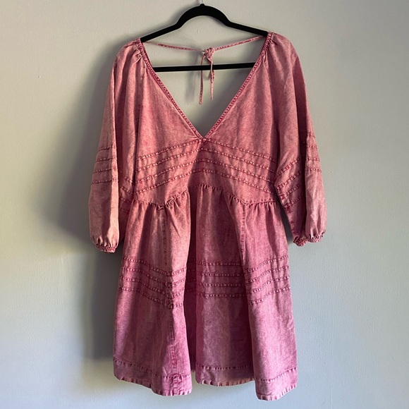 Free People Sweet Surrender Mini Dress Size Medium - Picture 3 of 6